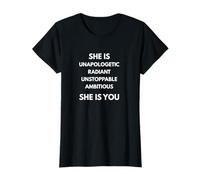 Empowered Woman Motivational Quote Confident Strong Female T-Shirt