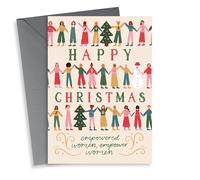 'Empowered women, empower women' Happy Christmas Card