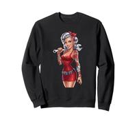 Empowered Women Tattoo Retro Style Sweatshirt