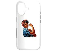 Empowering African American Rosie Riveter Design Case for iPhone 17
