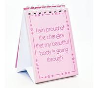 Empowering Pregnancy Affirmation Cards - Mindfulness & Calm for Expecting Mums - 40 Inspirational Quotes for Pregnancy, Birth and Self-Care - Gift for Mum to Be (Pink Edition)