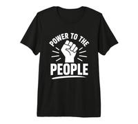Empowerment Equality Quote Simple Power to The People Premium T-Shirt
