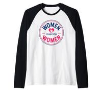 Empowerment Motivational Quote Graphic Women Inspiring Women Raglan Baseball Tee