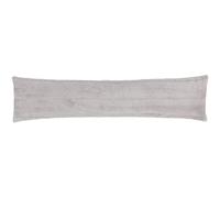 Empress Faux Fur Draught Excluder Paoletti Mid Grey One Size