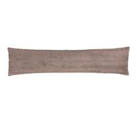 Empress Faux Fur Draught Excluder Paoletti Taupe One Size