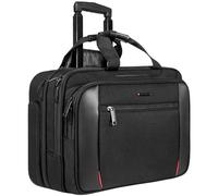 EMPSIGN 17.3 Inch Rolling Laptop Bag with Wheels Trolley Bag for Men Women