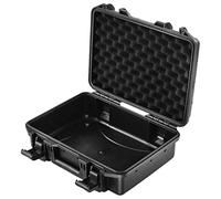 Empty 15.25" x 10.5" x 3.5" Bottom Interior Injection-Molded Utility Case