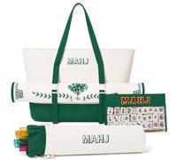 Empty 4-in-1 Mahjong Bags for Tiles and Racks and Mat