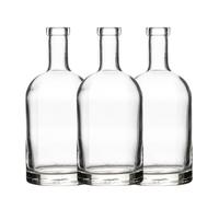 Empty 700ml glass Spirit Bottles | Gin, Vodka & whiskey Bottle | perfect for Alcohol, Spirits, Liquor | J&b (100)