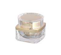 Empty Acrylic Lip Balm Jar, Gold, 5g Refillable Cosmetic Container | Gold Color, For Face Cream, Liquid Foundation, Small Jewelry, Portable Use, 1 Pc