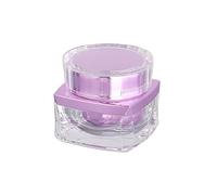 Empty Acrylic Lip Balm Jar, Gold, 5g Refillable Cosmetic Container | Gold Color, For Face Cream, Liquid Foundation, Small Jewelry, Portable Use, 1 Pc
