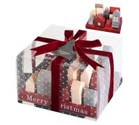 Empty Advent Calendars to Fill, Christmas Countdown Calendar with 25 House Shaped Boxes, Unique Decoration to Fill, Creative House Empty Boxes for Kids and Adults
