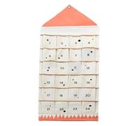 Empty Adventt Calendar To Fill Yourself - Christmas Calendar Pockets | Storage Bag Wall Decor, 24 Pockets 2024 Calendar, Christmas Ornaments Storage Organizer For Present,Candy,Sweet