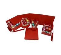 Empty Bouquets Box, Letter Container, Chocolates, DIY Packaging Box for Sweets - for Birthday, Proposal, Graduation, Wedding, Family Meeting, Wives, Girlfriends, Women