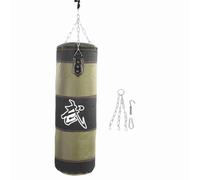 Empty Boxing Punching Bag Unfilled Sandbag for Training Boxing Hook Fight Karate with Shock Absorbing Design Made of Oxford Cloth Secure Stitching Metal Buckles for Home Gym (80cm)