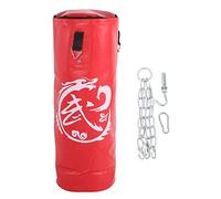 Empty Boxing Sandbag 3 Layer Thicken Fight Punching Oxford Cloth Sand Bag Training for Boxing Martial Arts Fitness Made of Oxford PU Leather Elastic Sponge As Pictures Shown (80cm)