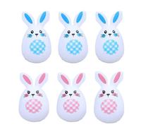Empty Bunnies Eggs Plastics Fillable Shape for Easter Basket Stuffers Hunt Easter Themed Characters