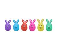 Empty Bunnies Eggs Plastics Fillable Shape for Easter Basket Stuffers Hunt Easter Themed Characters