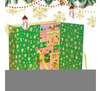 Empty Calendar Advent Boxes - Decorative Box | 24 Days Empty Calendars Advent Box 2025 To Fill | Holiday Case Home Decoration For Table Candy Treat