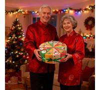 Empty Calendars Advent to Fill, 12 Piece Fillable Food Container Party Supplies, Small Ornament Boxes, for Adults Kids Jewelry Toys Wedding Holiday Chocolate