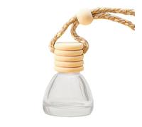 Empty Car Diffuser Bottles - Refillable Air Freshener Bottle for Rear View - 8ml Liquid Fragrance Container, Auto Odor Removal for Road Trip, Traveling, Adventure
