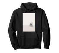 Empty Chair Facing the Wall - Minimal Surreal Illustration Pullover Hoodie