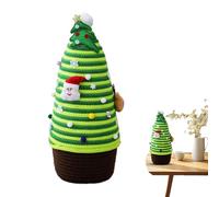 Empty Christmas Baskets,Christmas Storage Containers - 18x18x4 2cm Storage Box Shape Christmas Tree | 42cm/16.5 Inch Christmas Storage Box, Alm Basket