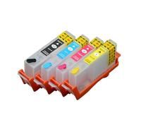 Empty Compatible Refill Ink Cartridge With Chip For Photosmart 5510 5514 5515 5520 5522 5524 5525 6510 6520 6525 7510 7520 Printers(564-4Color)
