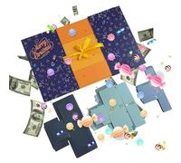 Empty Countdown Boxes,24-Day Make Your Own Countdown Boxes - Folding Containers Different Shapes Seasonal for Jewelry Chocolate Nougat Candy Small Toys Fondant