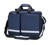 Empty Emergency Supplies Bag, Multi-Pocket First Aid Kit Organizer for Hiking, Camping, Travel, and Outdoor Adventures