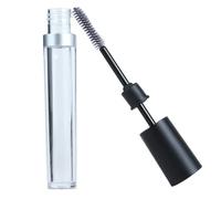 Empty eyelash container|1PC 10ML Empty Eyelash Tube With Wand Growth Oil Container Reusable Bottle Tube For Home And Travel(Black)