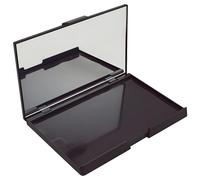 Empty Eyeshadow Palette, DIY Makeup Organizer for Custom Refills, Large Cosmetic Container with Mirror, Travel Beauty Case for Artists and Collectors