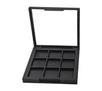 Empty Eyeshadow Palette With 9Pcs Pans Refillable Makeup Palette For Eyeshadow Lip Color Blusher Powder Highlighter Refillable Highlighters Container