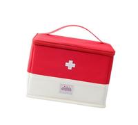 Empty First Aid Bag Emergency Set Organizer Carrying Case Lightweight Medical Storage Bag for Office Home Travel 10.24x7.09x7.87 inch