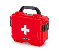 Nanuk 904 Waterproof First Aid Prepper Survival Gear Dust and Impact Resistant Case - Empty - Red
