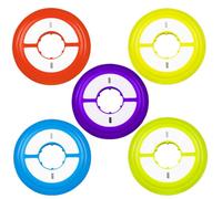 Empty Fishing Line Spool Fishing Line Organizer Set | 5 Pcs Silicone Rig Holder Handy Accessory for Fishermen Fishing Line Storage and Management