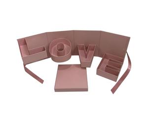 Empty Flower Box DIY Chocolate Container with Letter D'AMORE | Flower Box with St Roses for Birthday Proposal Confession Graduation Wedding Party Gatherings