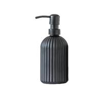 Empty Glass Bottle for Hand Sanitizer, Lotion & Shampoo - Vertical Press Design, Refillable Container for Bath Gel - Color: C3, Ideal for Home & Travel