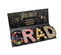 Empty Grad Letter Box DIY Flowers Case