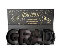 Empty Grad Letter Box DIY Snacks Flowers Organizer