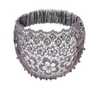 Empty Headbands And Elastic Bands - A Collection Of Styling Hair Accessories(Grey)