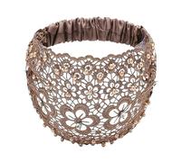 Empty Headbands And Elastic Bands - A Collection Of Styling Hair Accessories(Khaki)