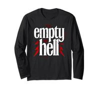 Empty Hell - Christian Faith Bold Gospel Evangelism Long Sleeve T-Shirt