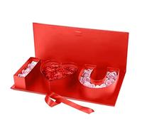 Empty I Love You Box Valentines Boxes Large Thicker Letter Shaped Fillable Flowers Gift Box I Heart U Packaging Boxes for Valentines Mothers Day Wedding Anniversary Birthday
