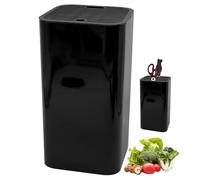 Empty Knife Holder,Knife Block Without Knives,Universal Round Knife Block Only,Knife Storage Stand,with Scissors Slot,Keep Knives Organized and Clean