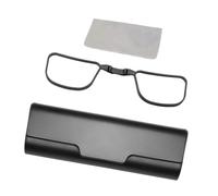 Empty Lens Frame for RayNeo AR Glasses, Optical Clip-in Adapter Set with Storage Case, Matte Black for Viewing and Use Lens Insert Frame Optical Insert AR Glasses Adapter Clip in Empty Storage