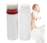 Empty Loose Powder Bottle Compact Design Handy Puff Soft Gentle Cosmetic | Compact Powder Dispenser Combines A Handy Puff With Convenient Loose Powder Application | Empty Refillable Bottle For Setting