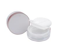 Empty Loose Powder Container With Puff Reusable Portable DIYS Makeup Empty Powder Case Travel Face Powder Jar