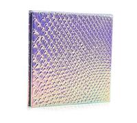 Empty Magnetic Cosmetics Palette Portable DIY Makeup Storage Box Gradient Glittering Compact Travel Organizer for Loose Powder Blush Eyeshadow Leather 10x10cm 1pc