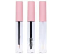 Empty Mascara Tube And Wand, Empty Mascara Tube 3Pcs 10ml and Wand, Lip Gloss and Eyeliner Refillable Tubes for Castor Oil